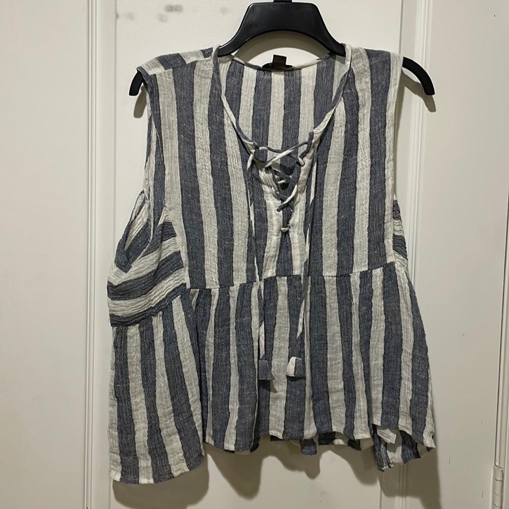 Linen J Crew Blouse